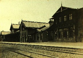 Stary budynek stacji - 1907r.